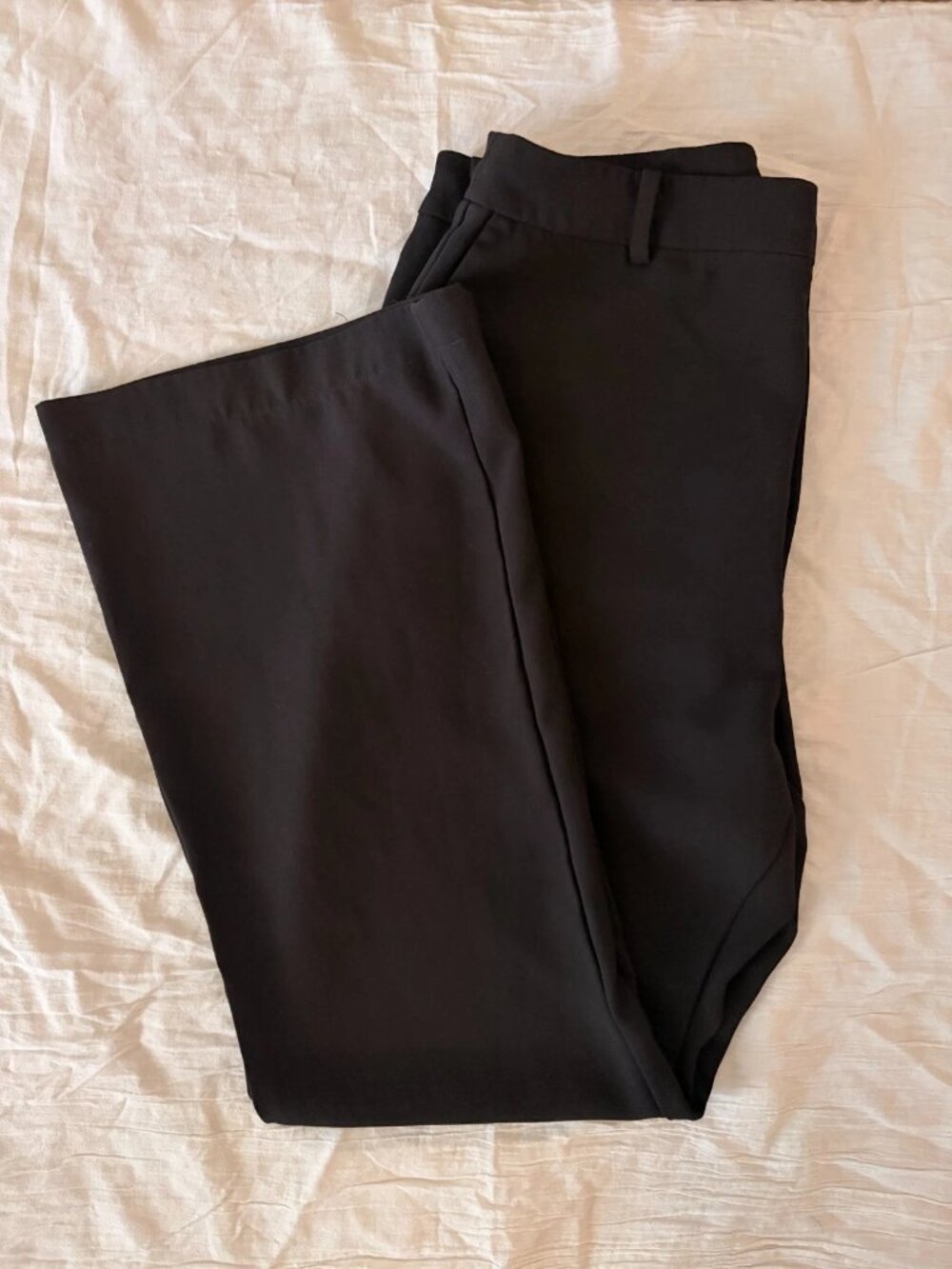 Uniqlo Women's High Waisted Boot Cut Dress Pants